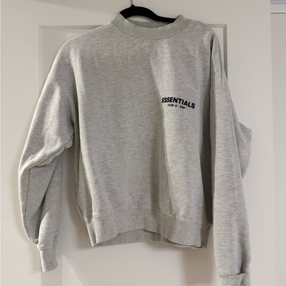 Essentials Gray Women’s Sweater - Picture 1 of 2